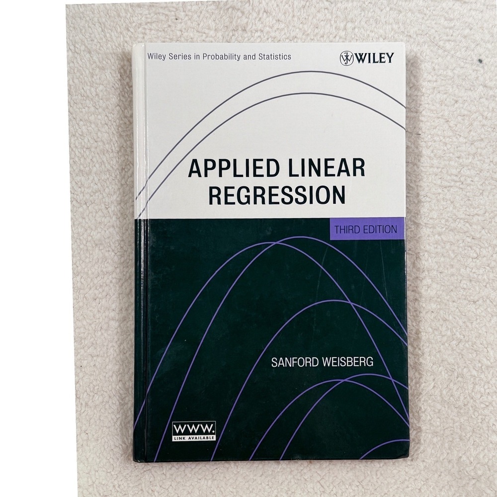 Applied Linear Regression Sanford 2005 Statistic and Probability‎ Series